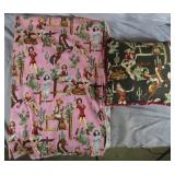 Western Cowgirl Pin-Up Fabric & Pillow