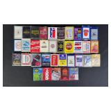 Advertising Playing Cards w/ Many Sealed