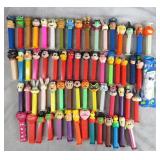 64pc Modern Era Pez Dispensers Lot