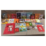 34pc Vtg Peanuts & Snoopy Ephemera Items