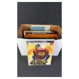 Assorted Paperbacks & Hardcovers w/ Comic
