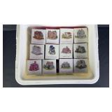 24pc Liberty Falls Collection Miniature Houses