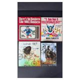 4pc Assorted Signed Books