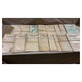 17pc 1940s Variety Magazines