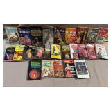 25pc Vtg Pulp Paperbacks
