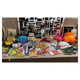 Lrg Vtg Odds & Ends w/Playing Cards & Magnets+