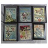 Antique Frank Baum Oz Book Covers