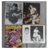 4pc Baseball Signed Items Lot