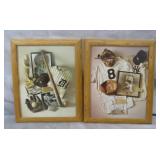 Ty Cobb & Yogi Berra Framed Prints
