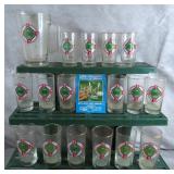 1983 Phillies Pitcher & Glasses Set
