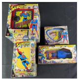 5pc 2001 Schylling Superman Classic Collectibles