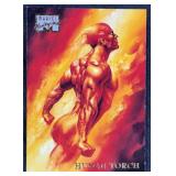 1996 Marvel Masterpieces #21 Human Torch