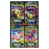 Sealed Pokemon Perfect Order Booster Packs