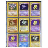 1999 Pokemon Fossil Partial Card Set w/ Holos