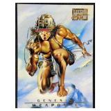 1996 Marvel Masterpieces #91 Genesis Weapon X