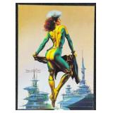 1996 Marvel Masterpieces #3 Rogue / Human Torch