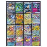 16pc Pokemon Cards All Hits w/ Full Arts & Eevee