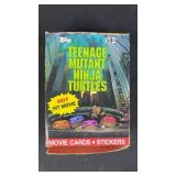 1990 Topps TMNT Movie Cards Wax Box