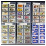 6pc 1920s-30 Cigarette Card Sets