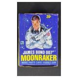 1979 Topps James Bond 007 Moonracker Wax Box