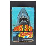 1983 Topps Jaws 3-D Wax Box