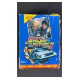 1989 Topps Back To The Future II Wax Box