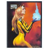 1996 Marvel Masterpieces #9 Crystal
