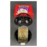 1999 Burger King Pokemon 23KT Gold Jigglypuff