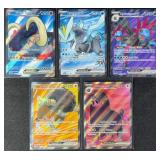 5pc Pokemon Full Art Cards w/ Kyurem EX