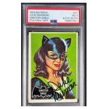 PSA 3 Auto Auth Julie Newmar 1966 Batman #27