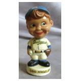 1961-62 Dodgers White Base Mini Bobblehead
