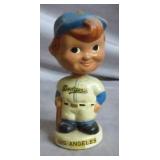 1961-62 Dodgers White Base Mini Bobblehead