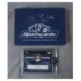 2019 Limited Edition Ty Cobb Handwriten Relic Card