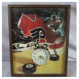 Philadelphia Flyers Battery Operated Wall Clock