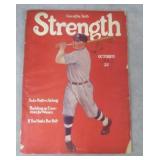 1927 Strength Magazine w/Babe Ruth Cover