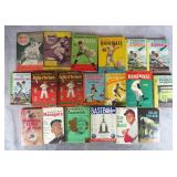 19pc 1943-1964 Baseball Publications Lot