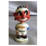 1961-62 Indians White Base Mini Bobblehead