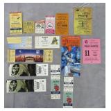 1970-2017 Assorted Sports Tickets/Stubs/Passes