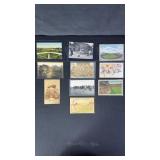 Early 1900s Football & Baseball Post Cards