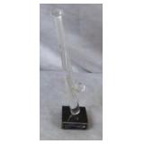 Babe Ruth Limited Edition Crystal Glass Bat