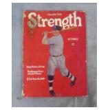 1927 Strength Magazine w/Babe Ruth Cover