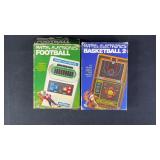 1977-79 Mattel Football & Basketball 2 w/ Boxes