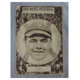 1921 Mid-Week Pictorial w/Babe Ruth Cover