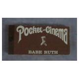 1969 Babe Ruth Pocket Cinema Flip Book
