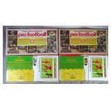Two 1972 Sports Illustrated Pro Football Games