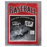 1952 Babe Ruth Anniversary Issue Baseball Magazine