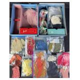 Vintage Barbie & Ken Outfits w/ Case