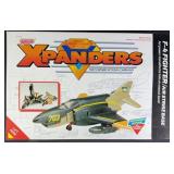 1989 Galoob XPanders F-4 Fighter / Air Strike Base