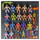 1980s MOTU Action Figures w/ He-Man & Skeletor