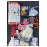 Vintage Barbie Doll Clothes w/ Case